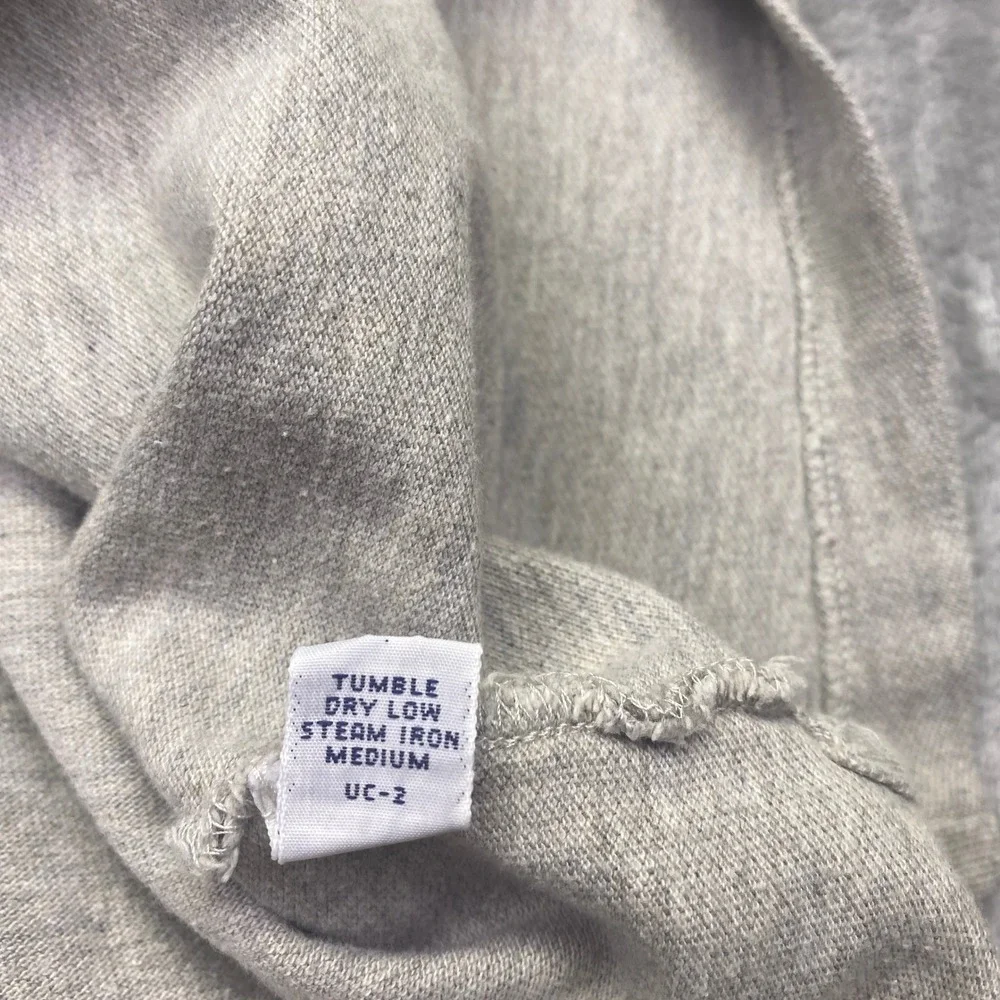 Polo Ralph Lauren Mens XL Heather Grey Long Sleeve Polo‎ Shirt Embroidered Bear